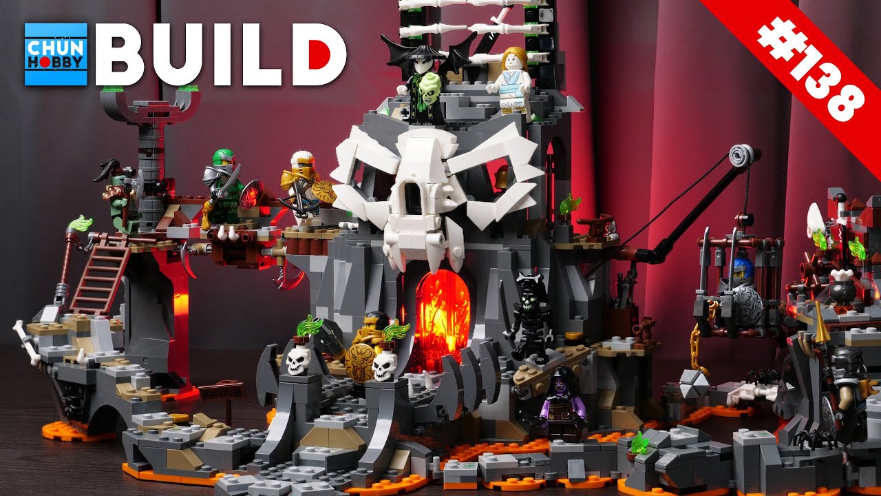 LEGO Speed Build! NINJAGO Skull Sorcerer's Dungeons!!! | LEGO NINJAGO | Beat Build