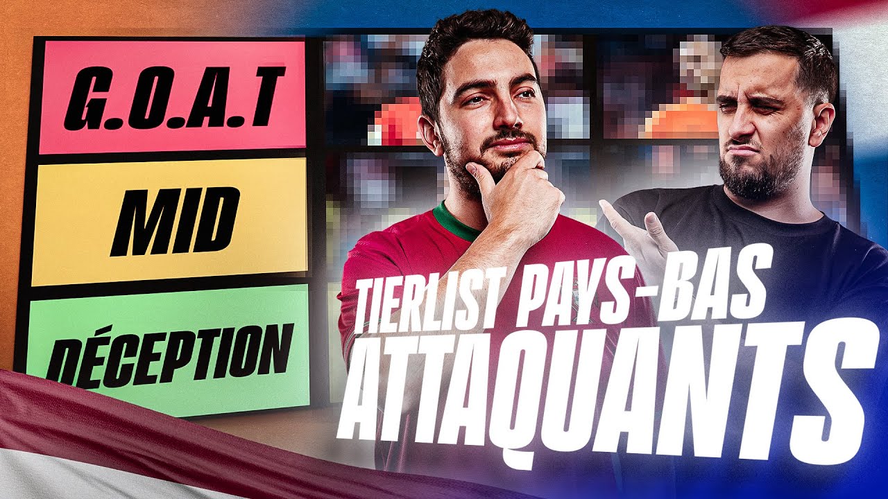 On classe les attaquants des Pays-Bas depuis 30 ans ! Avec @350youssTV