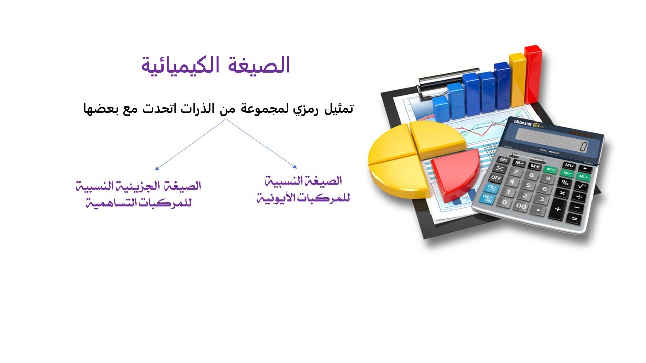 تابع الدرس الأول (3-1): كتلة الصيغة النسبية والكتلة الجُزيئيةالنسبية