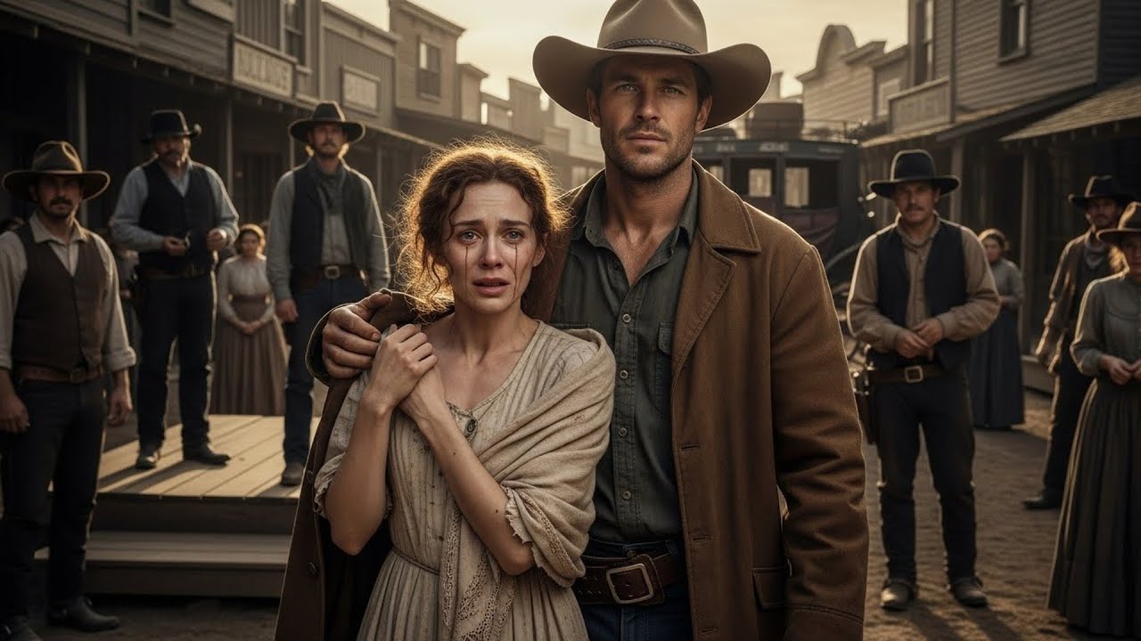 She Was Sold At Auction Like Cattle To Strangers, The Cowboy Bid Everything He Had And Set Her Free