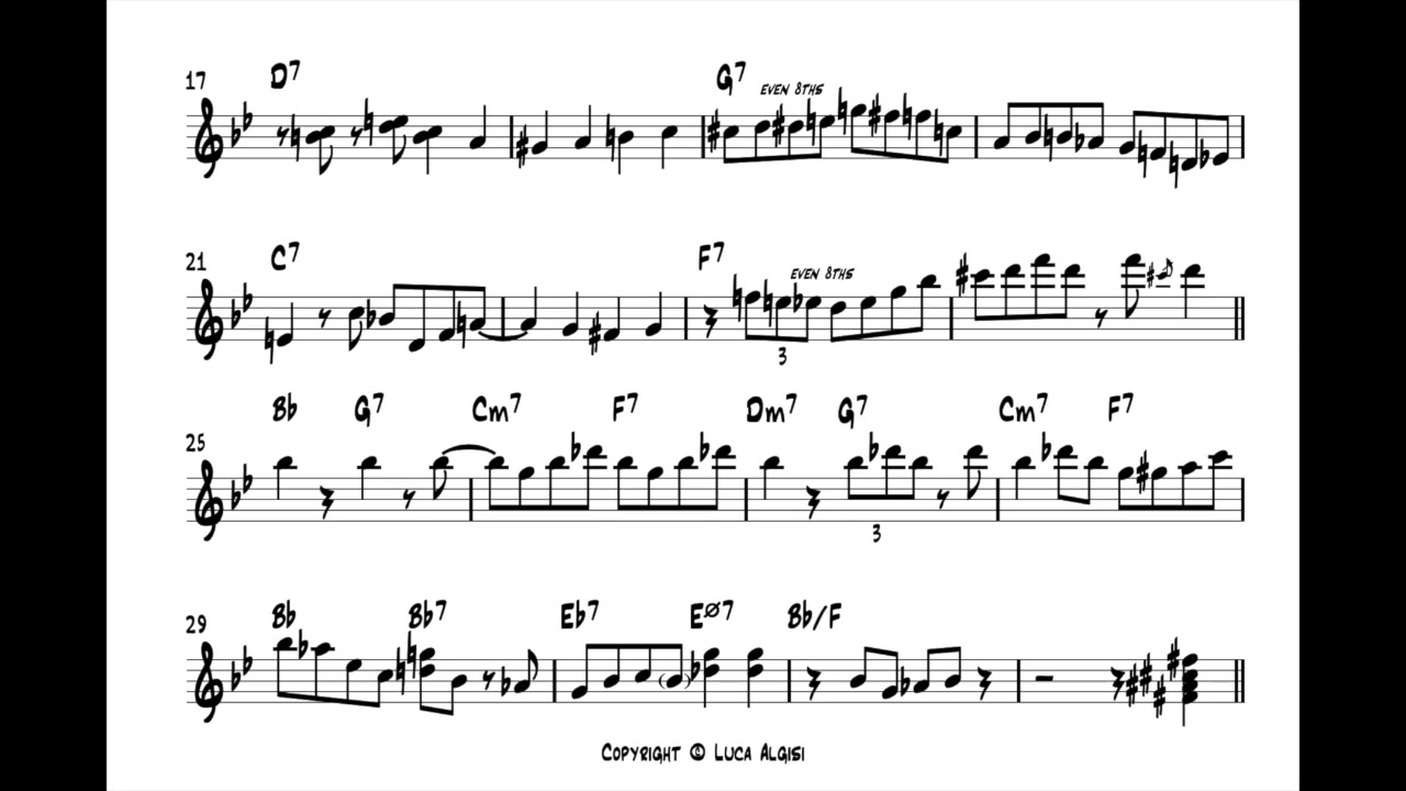 i got rhythm - hank jones (piano solo transcription)
