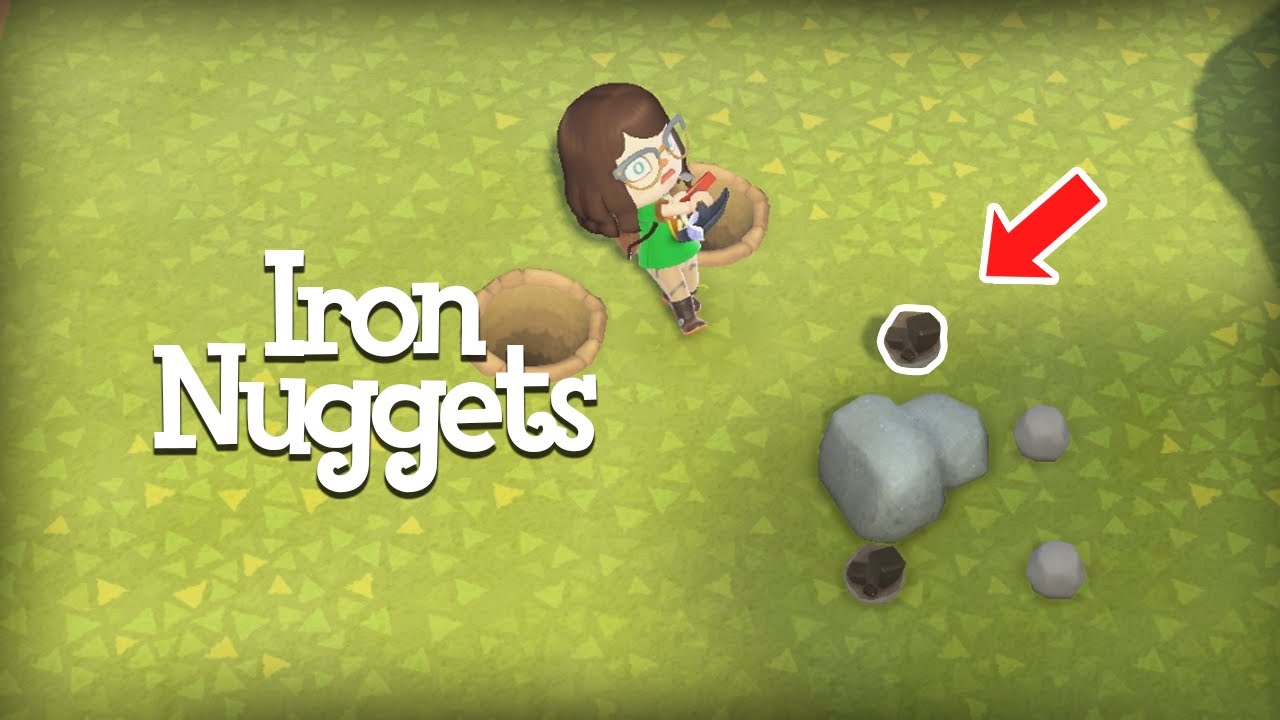 Como conseguir Iron Nuggets no Animal Crossing: New Horizons