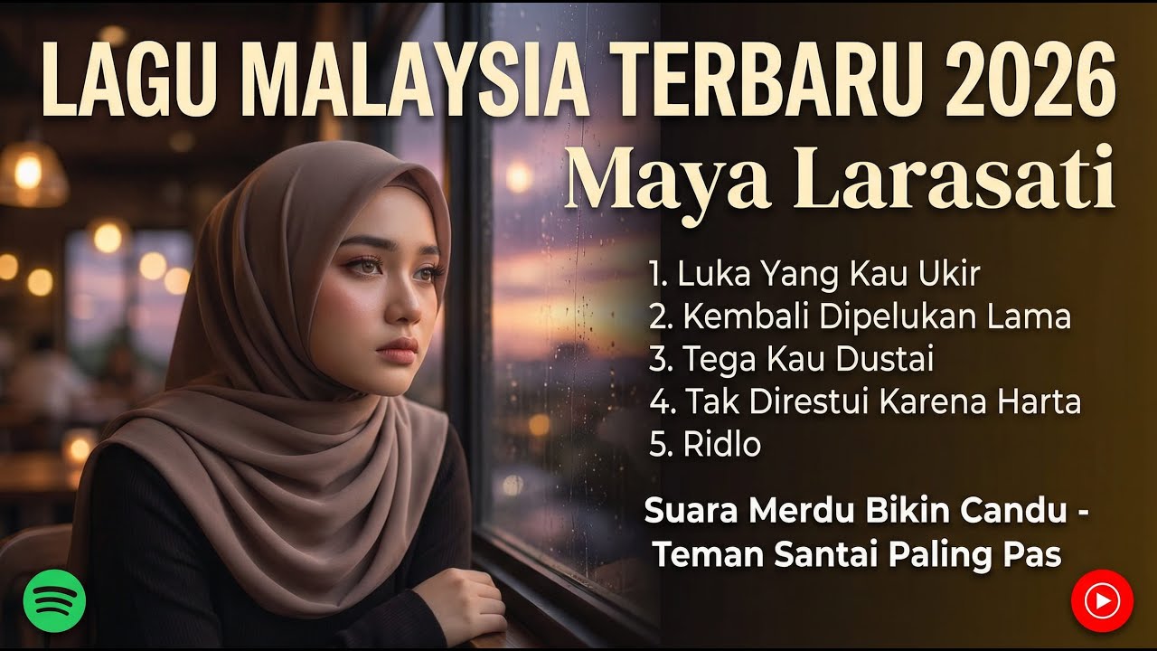 Koleksi Terbaik Maya Larasati - Lagu Malaysia Terbaru 2026 (Full Album)  Alunan Syahdu Penyejuk Hati