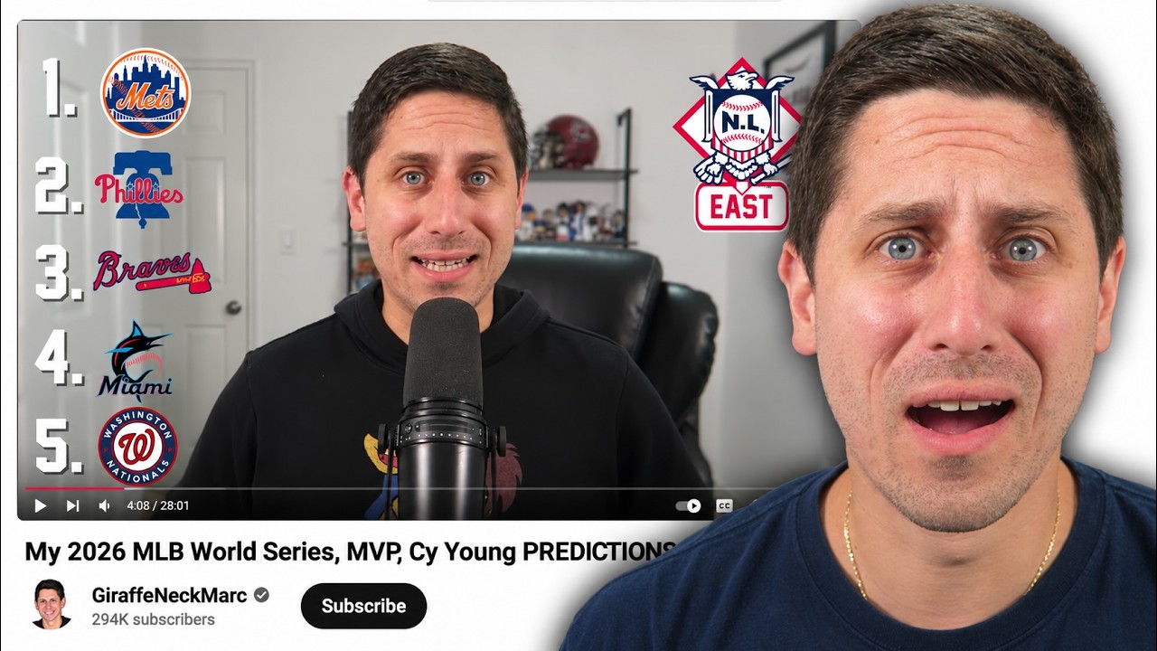 Reacting to My 2026 MLB World Series Predictions