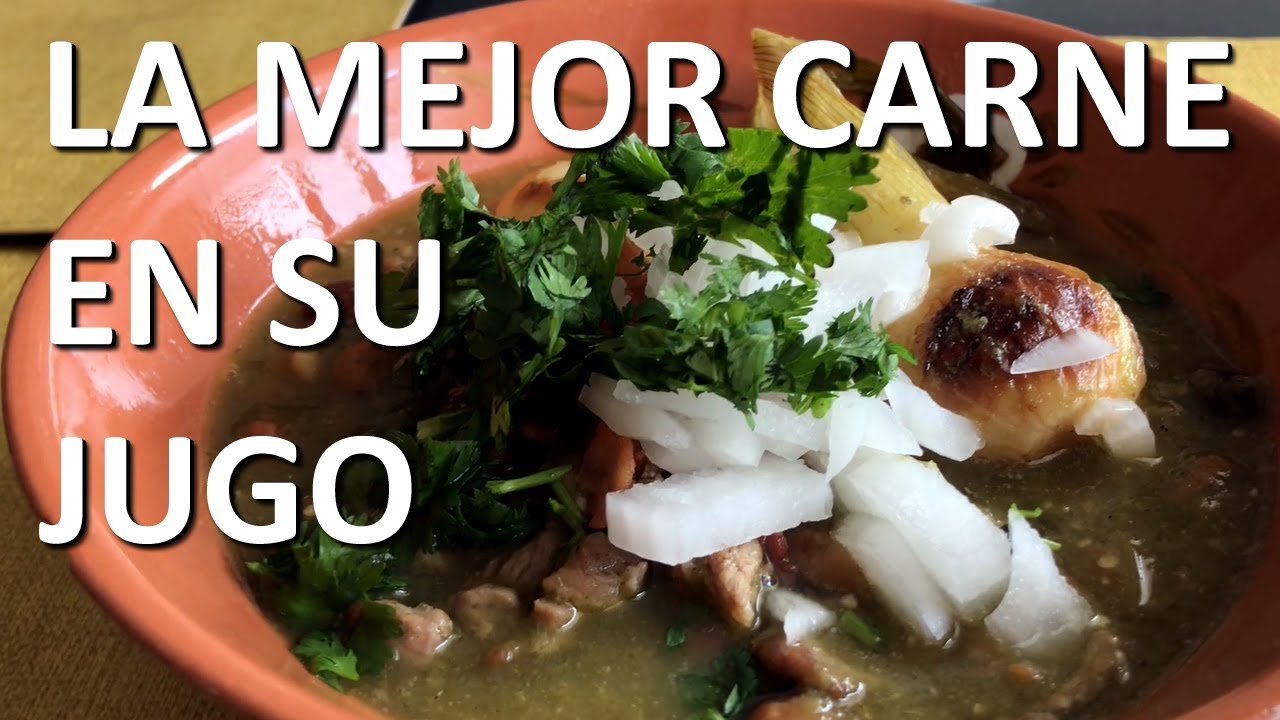 Así Se Hace La Carne en su Jugo Estilo Jalisco #receta #cocinamexicana #cocinafacil