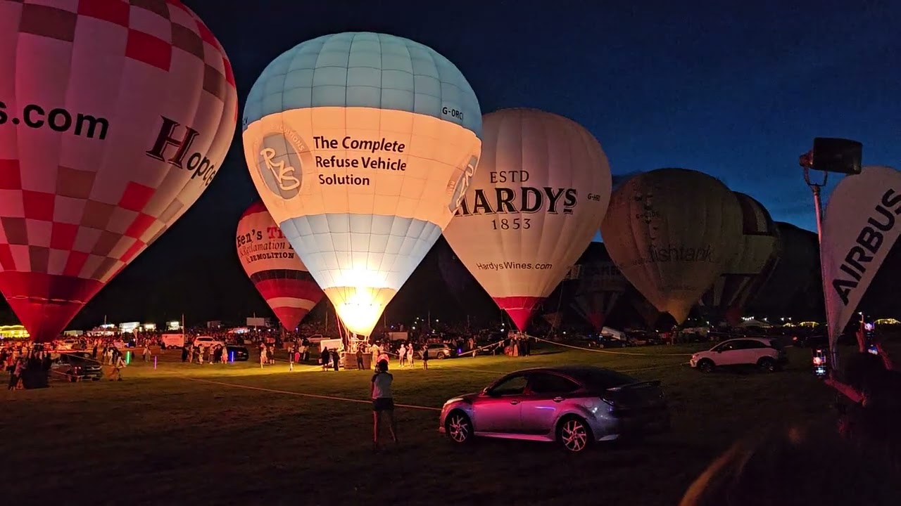 Bristol Balloon Fiesta Night Glow 2024
