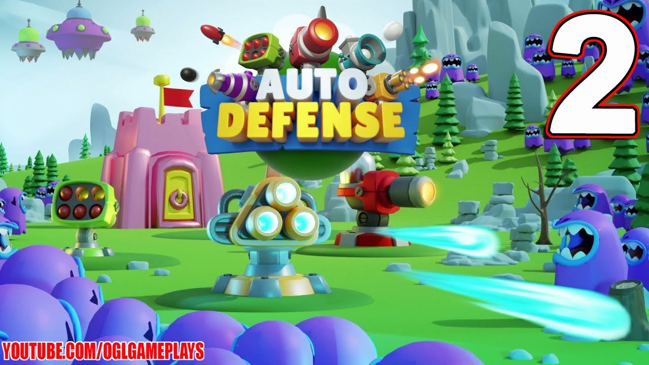 Auto Defense Castle Battle Game - All Levels Gameplay Android,ios Part 2