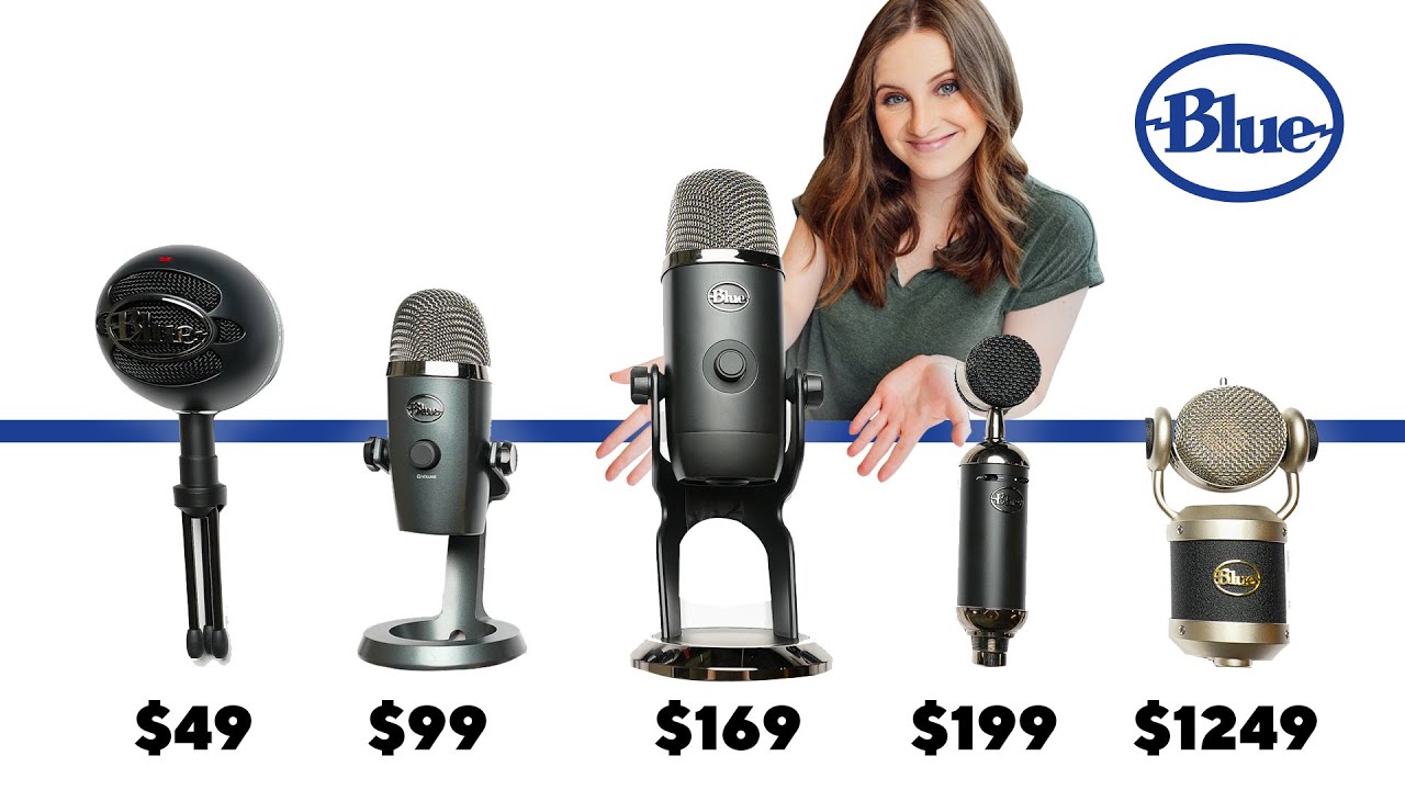 The Ultimate Blue Microphone Comparison | Snowball ICE vs Yeti Nano vs Yeti X vs Spark SL