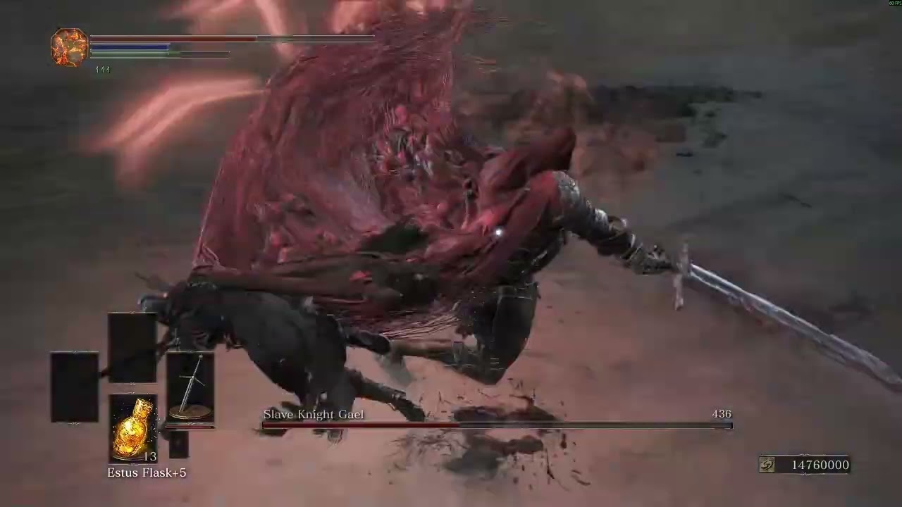 I kill Slave Knight Gael every day till i die. part: 373