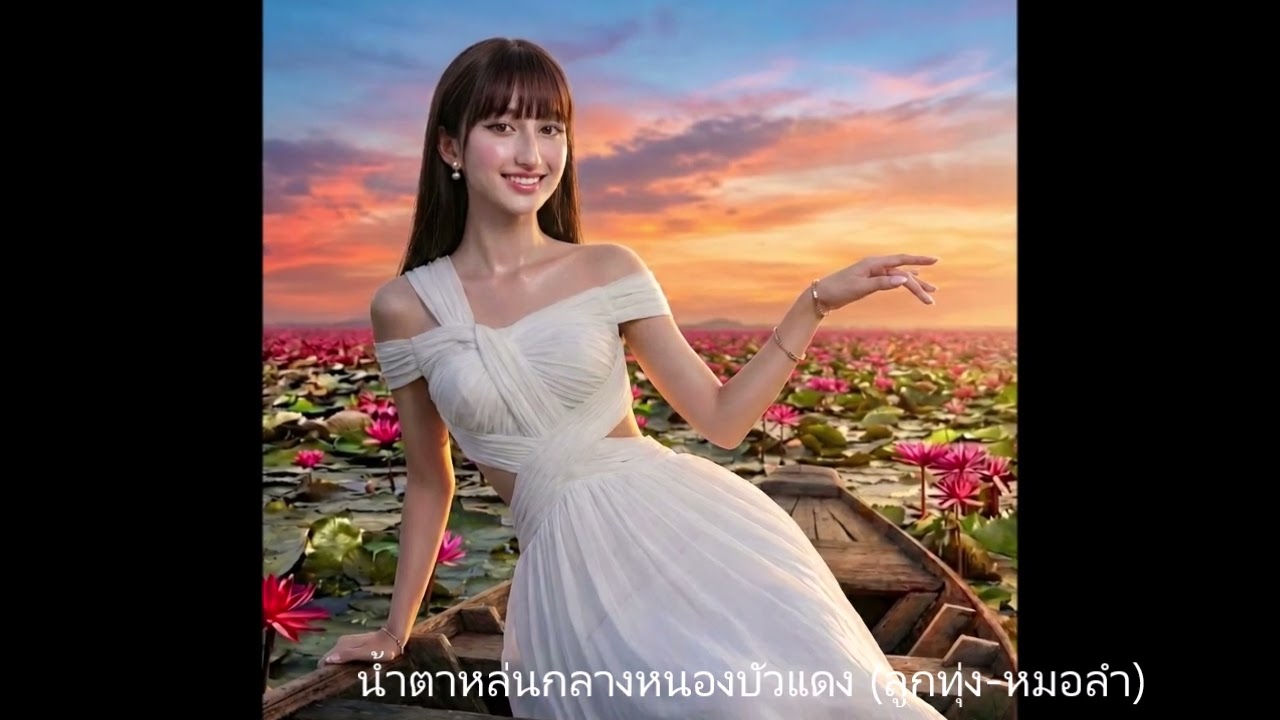 น้ำตาหล่นกลางหนองบัวแดง (ลูกทุ่ง-หมอลำ) #udonthani #อุดรธานี #ทะเลบ้วแดง #เที่ยวอุดรธานี #เที่ยวไทย