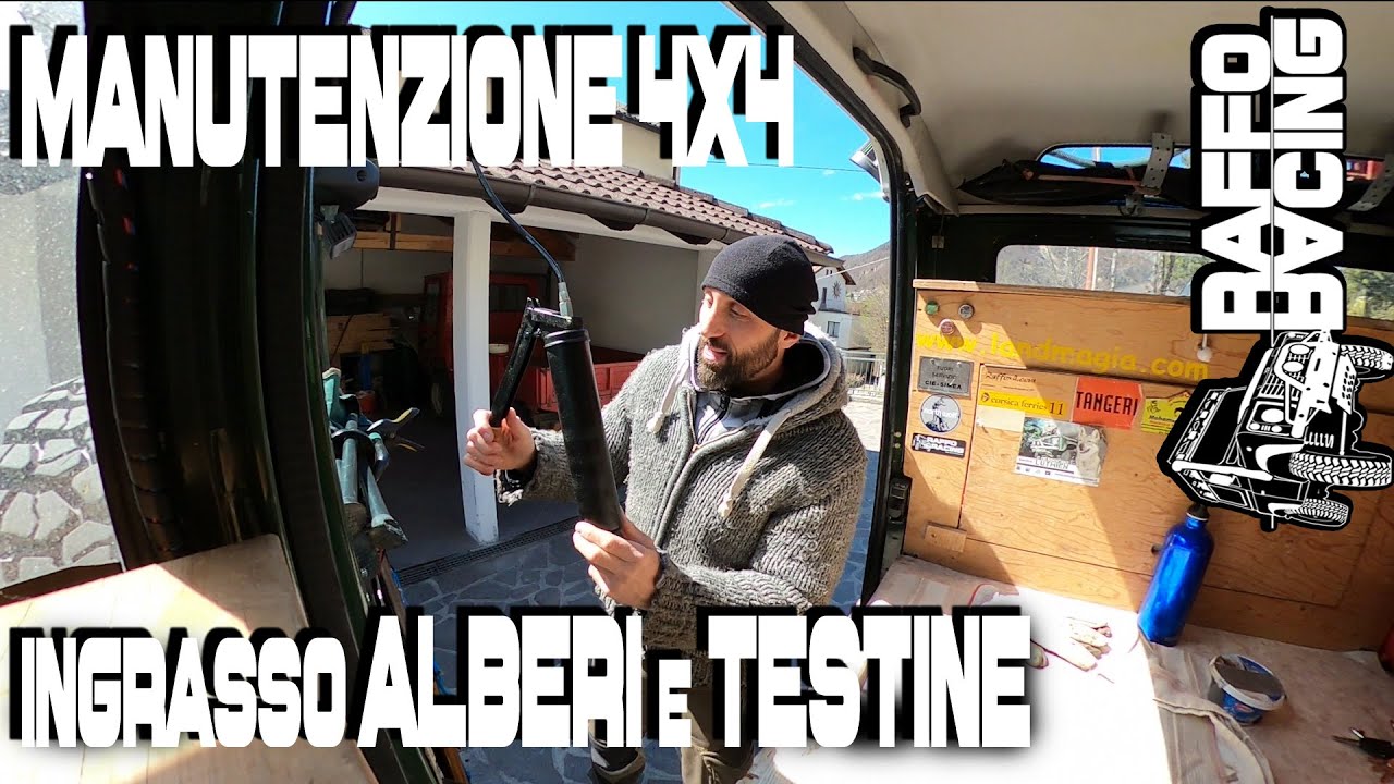 Manutenzione 4X4 - alberi di trasmissione - Land Rover Defender 90 Td5  🛠