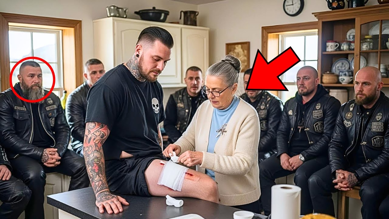 Kind Old Lady Shelters 15 Hells Angels During a Snowstorm, Next Day 100 Bikes Line Up at Her Door