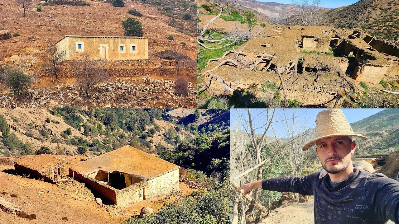 تجربة جديدة في اعلى جبال في نوحي الحسيمة شمال المغرب 