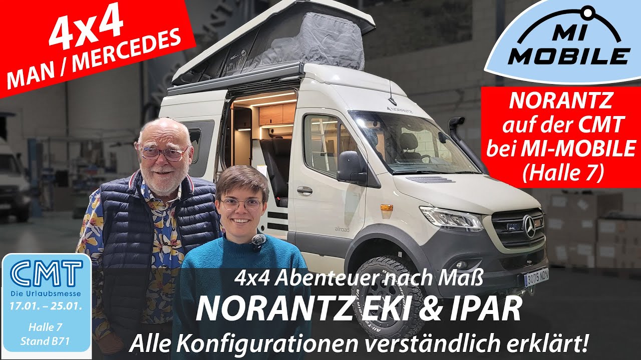 Norantz EKI & IPAR komplett erklärt 🚐⚙️ Konfigurator-Guide: Serie, Pakete & Optionen MAN vs Sprinter