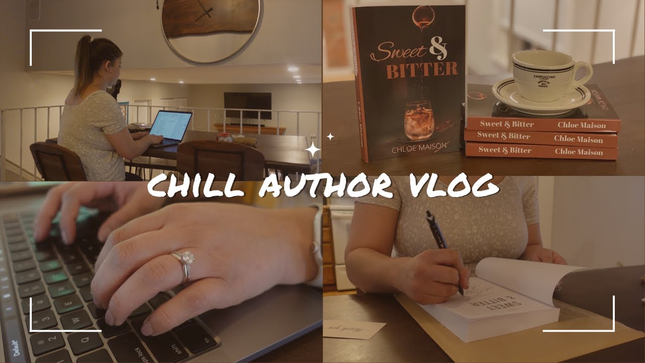 Chill Author Vlog | pack a book order with me & the search for beta readers