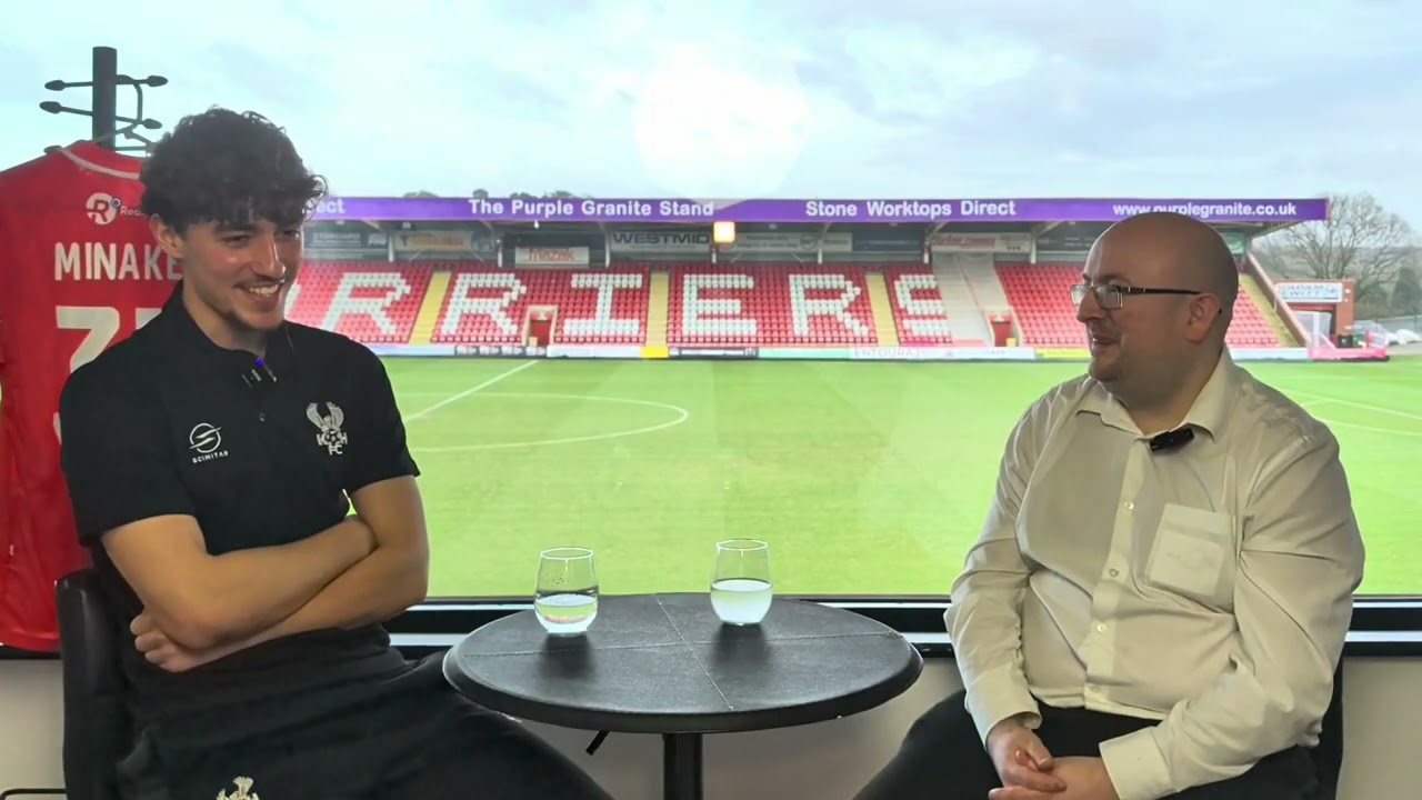 Bruce Minaker Interview | Kidderminster Harriers Academy Course at Kidderminster College