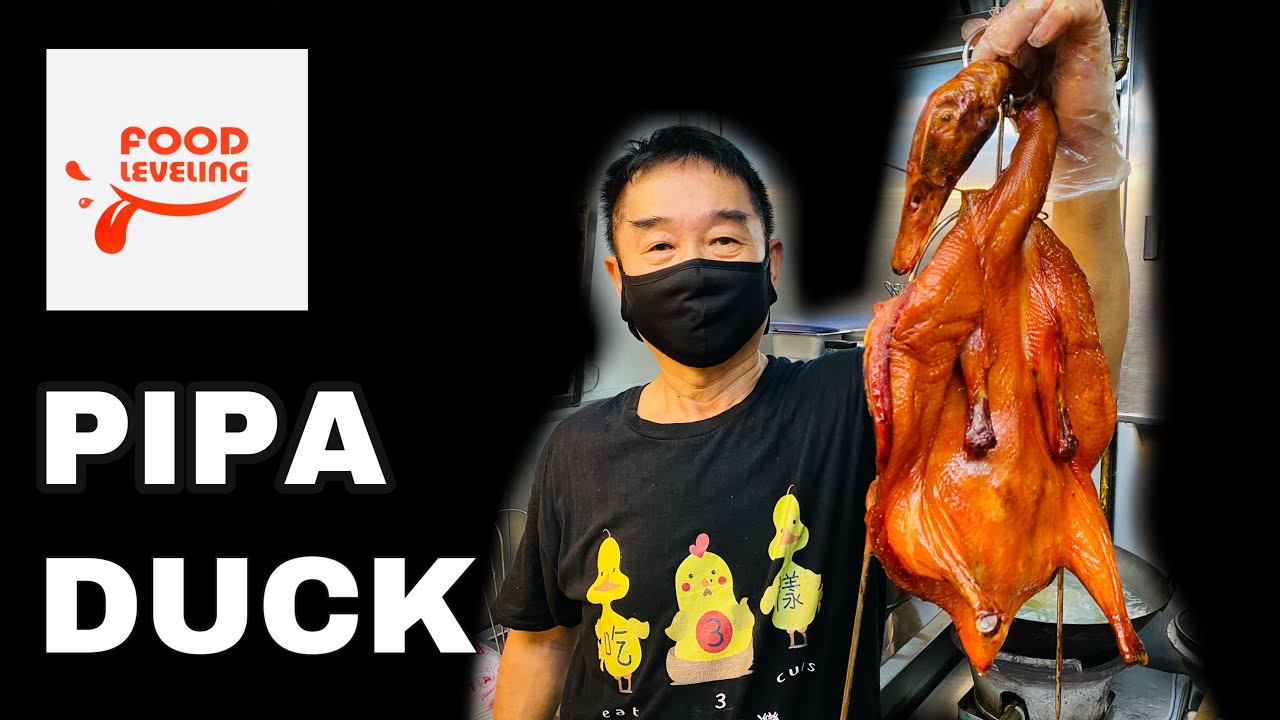 Best PIPA Roasted Duck Noodle Hongkong style by Eat 3 Cuts #Singapore #Asian Street #Food Leveling