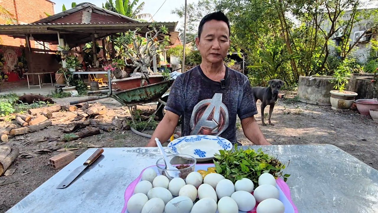 Thử thách ăn 20 trứng lộn 🥚🥚🥚