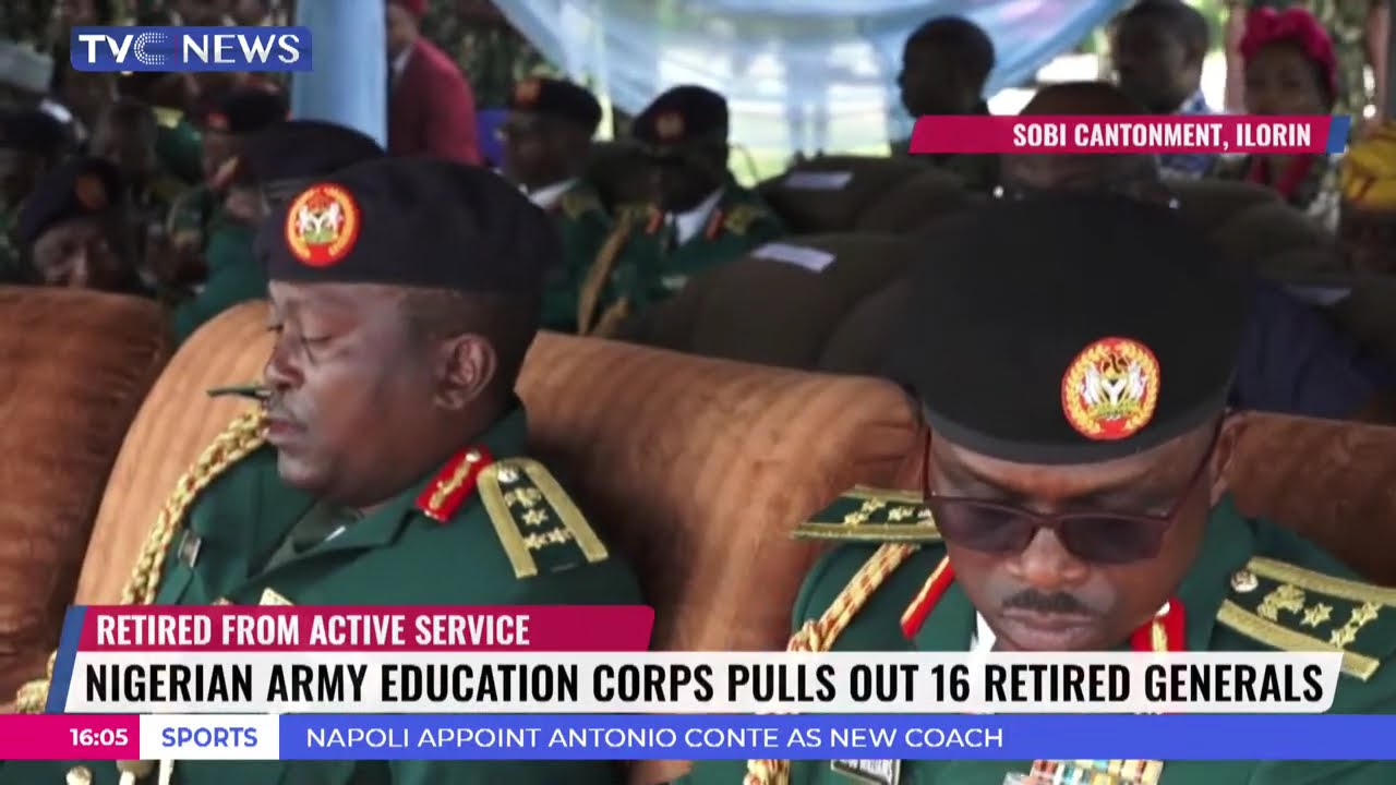 Nigerian Army Education Corps Pulls Out 16 Retired Generals