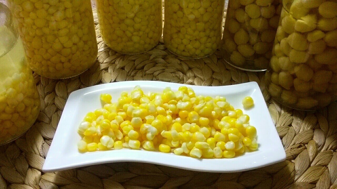 طريقة تصبير الذرة منزليا🌽  مثل التي تباع تماما صحية و ناجحة مئة في المئة