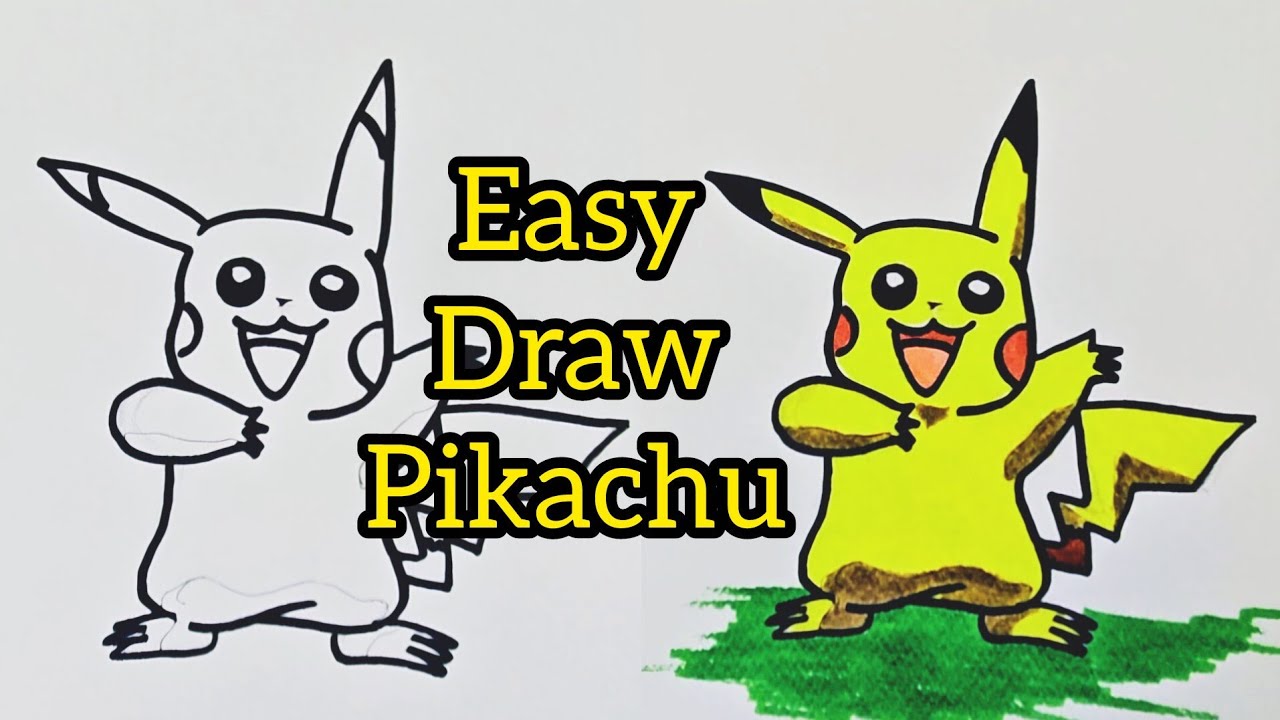 How to Draw Pikachu