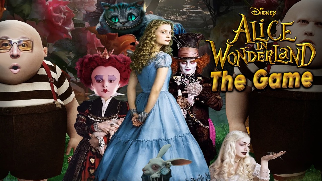 🟢 Disney's Alice in Wonderland ⧸ Game based on Tim Burton movie