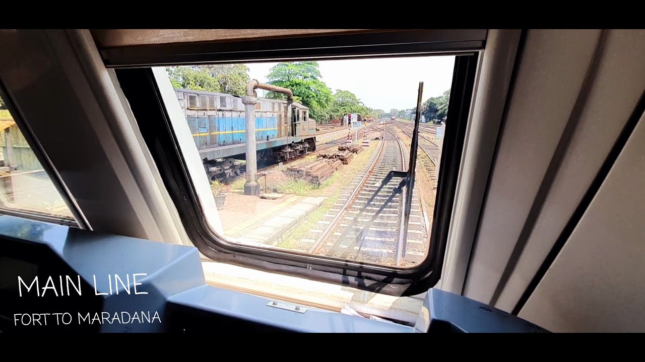 CLASS S13 DMU SHORT CAB RIDE FORT TO MARADANA