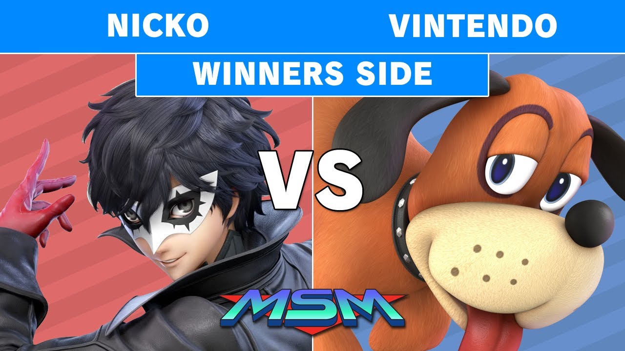 MSM 186 - Demise | Nicko (Joker) vs BTH | Vintendo (Duck Hunt) Winners Side - Smash Ultimate