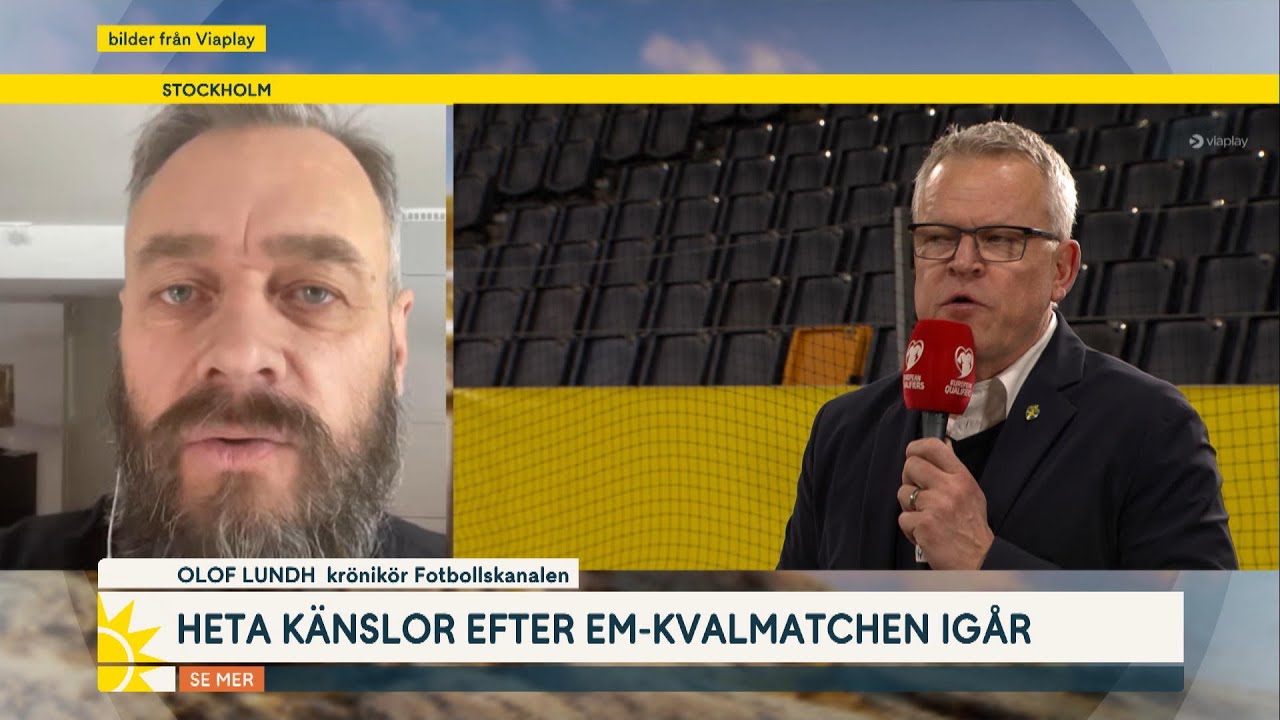 Lundh om fotbollsbråket: ”Aldrig sett ett utbrott av den karaktären” | Nyhetsmorgon | TV4 & TV4 Play