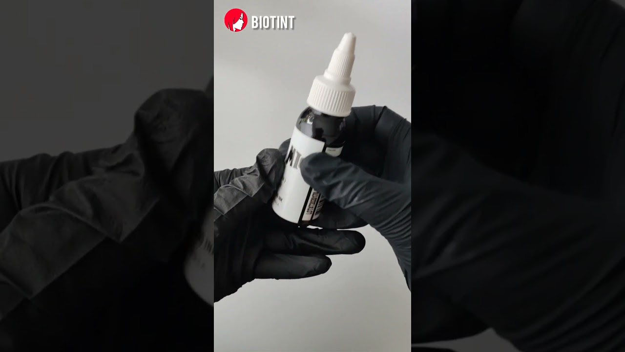 Dynamic Black Tattoo Ink 1oz &mdash; Original USA Professional Black Ink for Lining & Shading