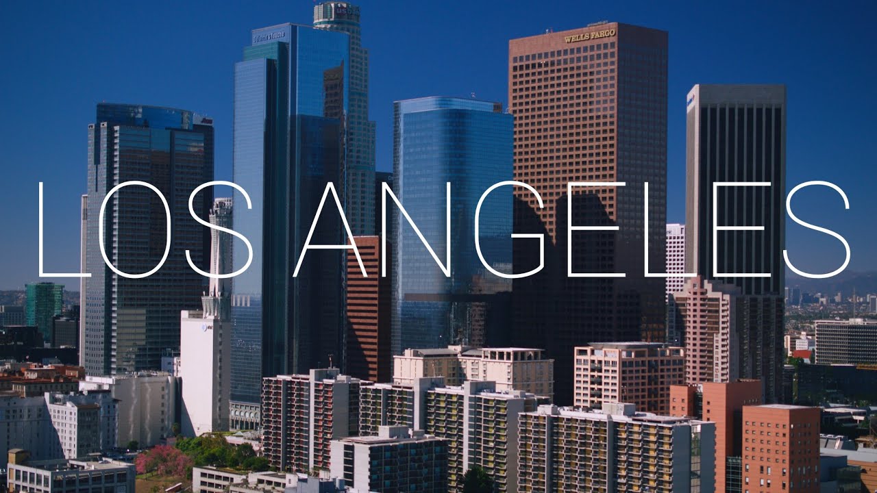 Los Angeles Skyscrapers ( Aerial View)