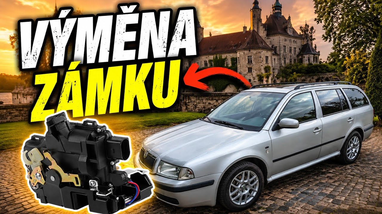 #9 OCTAVIA 1,  VÝMĚNA ZÁMKU - ZADNÍ DVEŘE