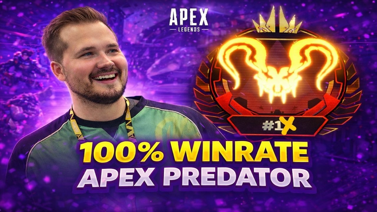 WHAT 100% WINRATE TO SECURE APEX PREDATOR LOOKS LIKE IN SEASON 28 APEX LEGENDS