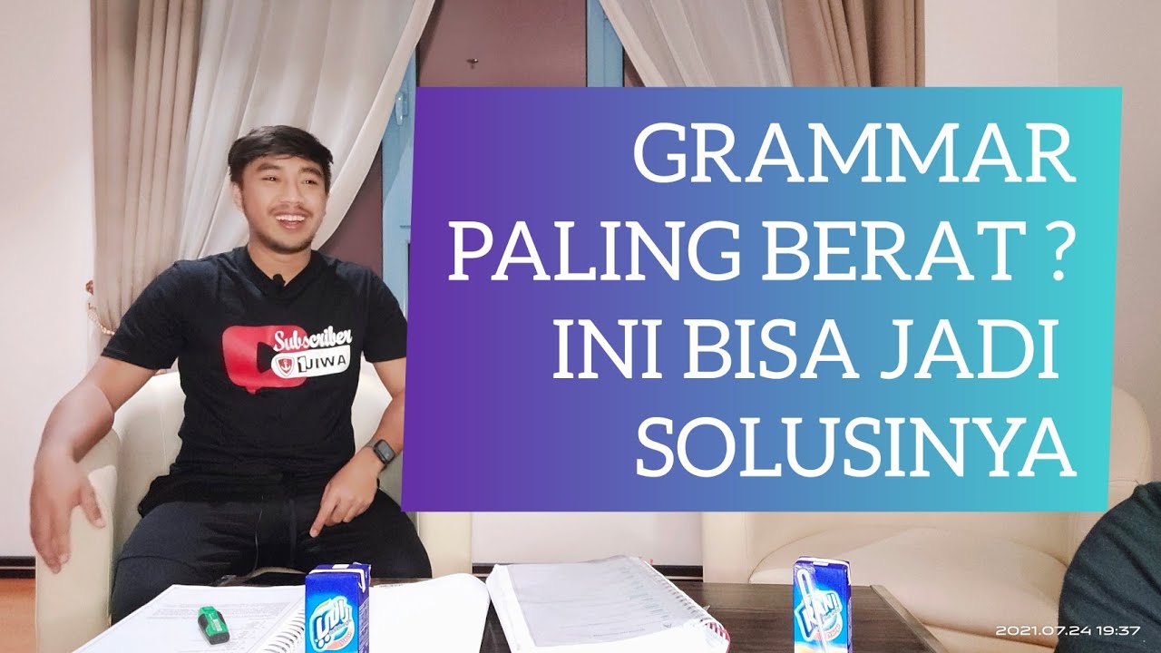 ENGLISH GRAMMAR BAGIAN TERSULIT MARLINS TEST | DAILY PELAUT