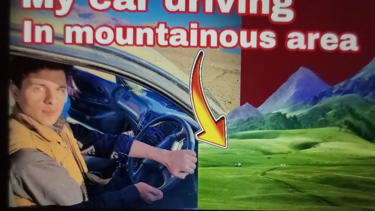 My car driving    Mountain ous area 😍🥰😇