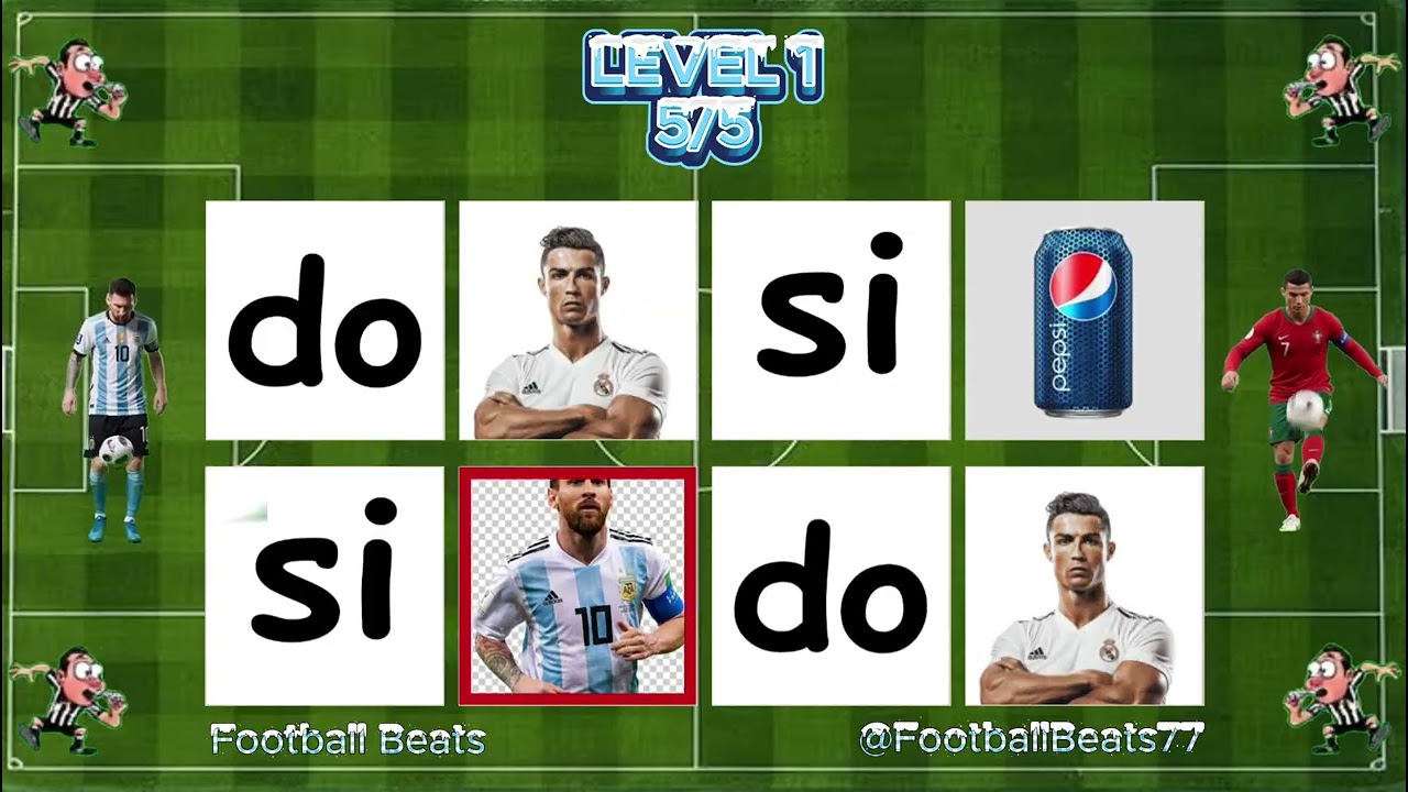 Say the Word on Beat Ronaldo Messi Pepsi