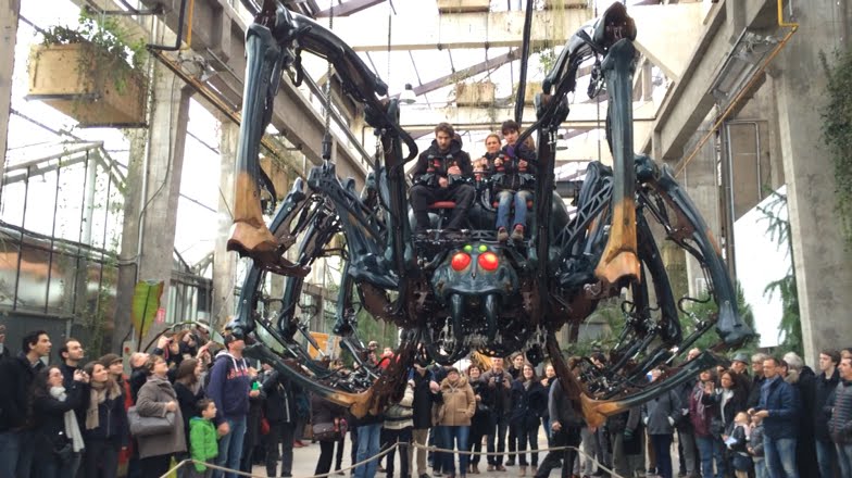 Réouverture des Machines de L Île et première apparition de l'araignée