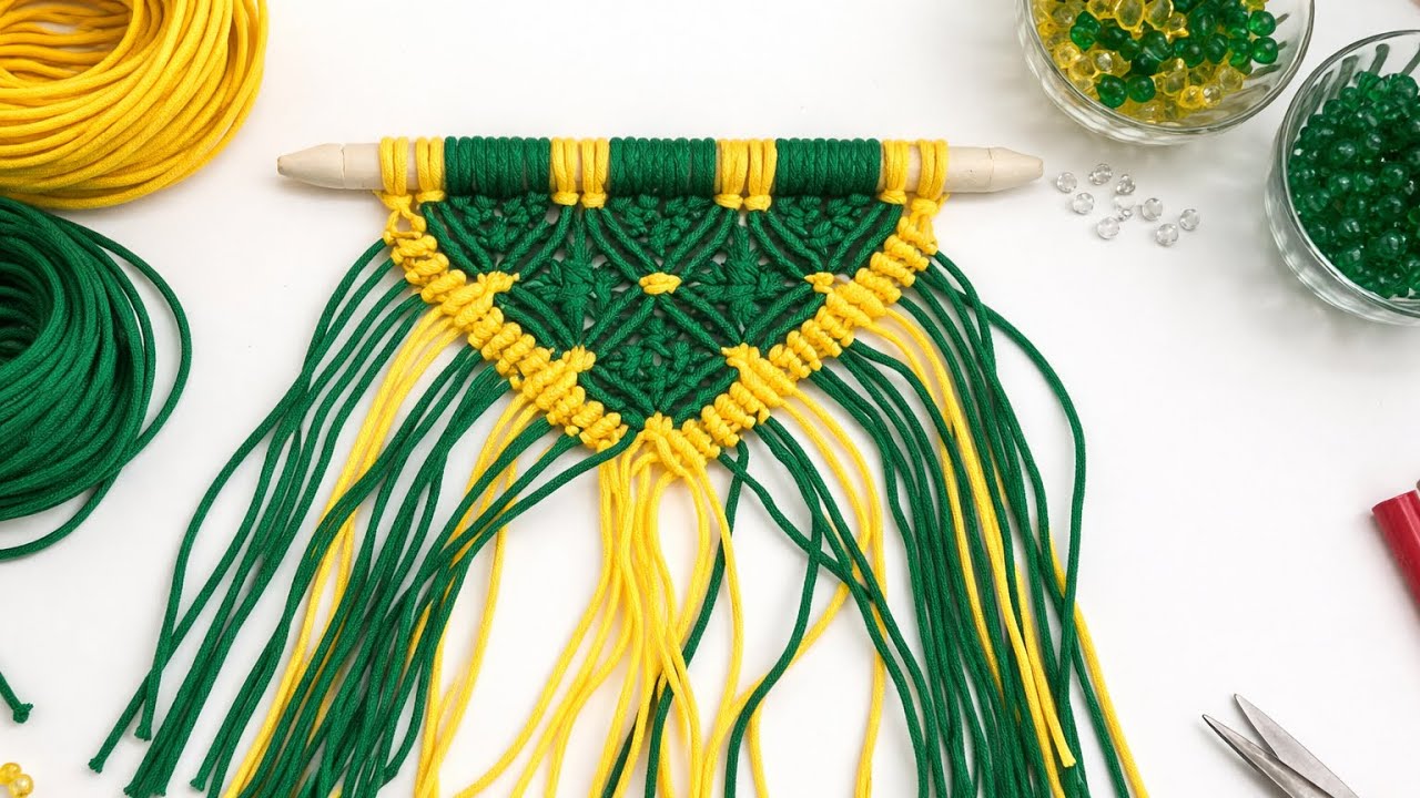 Easy Macrame Knot Pattern for Beginners | Beautiful DIY Tutorial