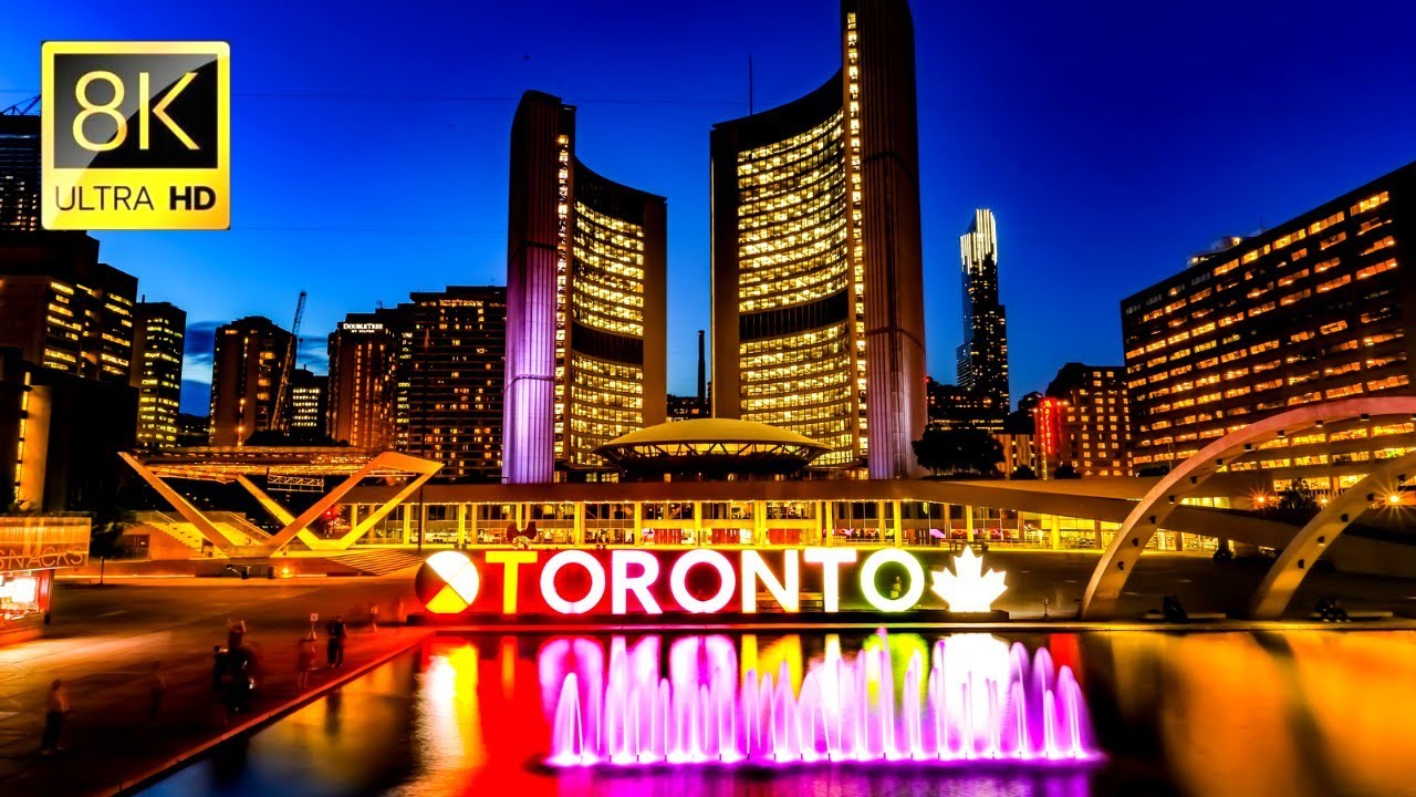Toronto, Canada 🇨🇦 in 8K ULTRA HD!! HDR!! by Drone Video