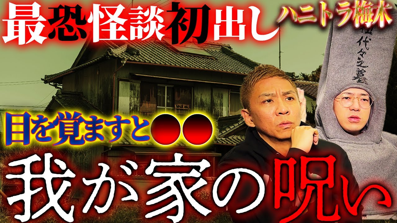 【怖い話】今まで話さなかった最恐怪談全貌初出し！ハニトラ梅木家の呪い【ハニトラ梅木】【ナナフシギ】