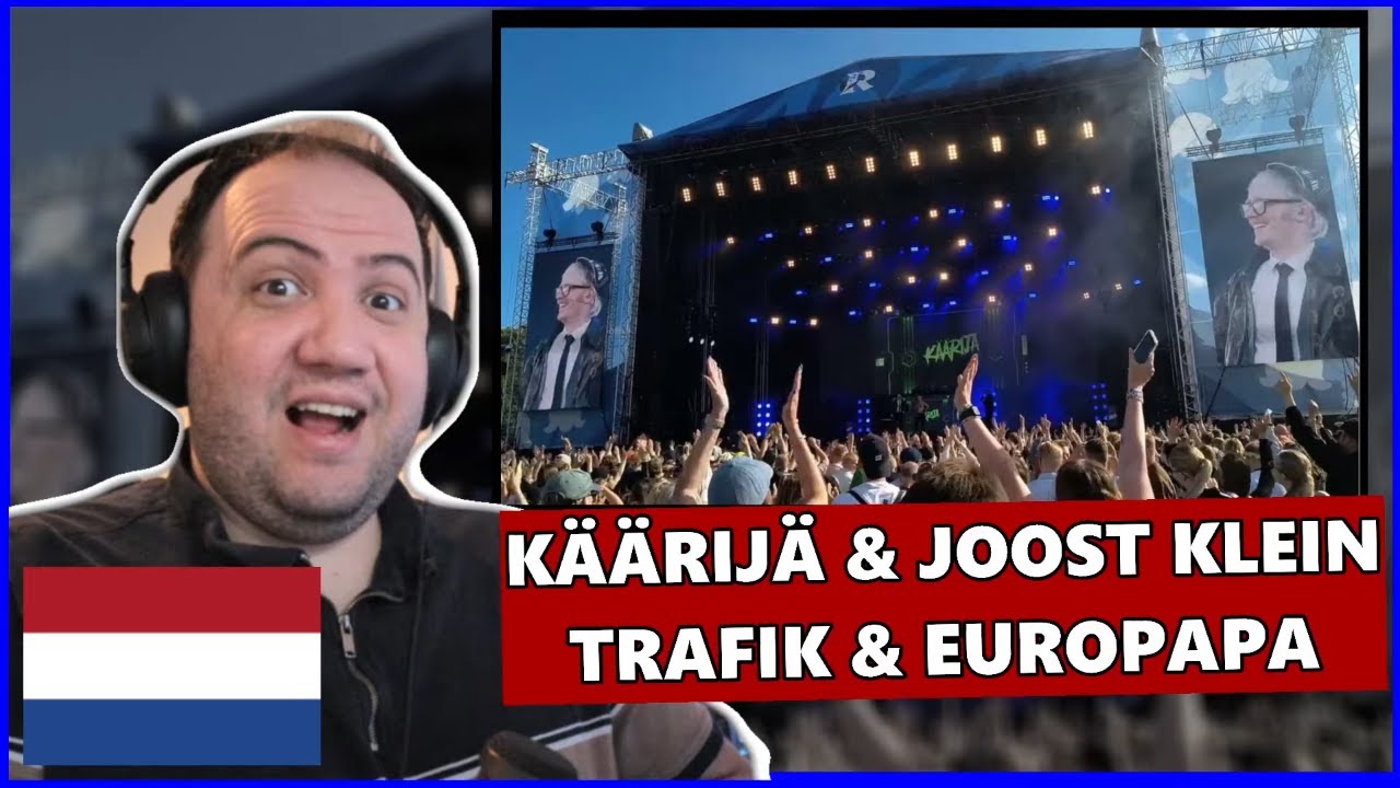 Joost Klein & Käärijä  - TRAFIK & Europapa (Live @ Ruisrock) | Teacher Paul Reacts 🇳🇱