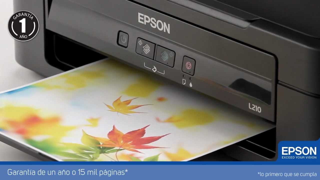 Impresora Multifuncional Epson L210 con Tanque de Tinta
