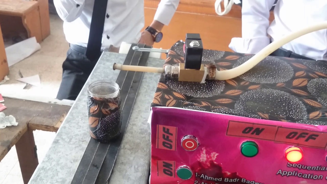 Graduation project using PLC 