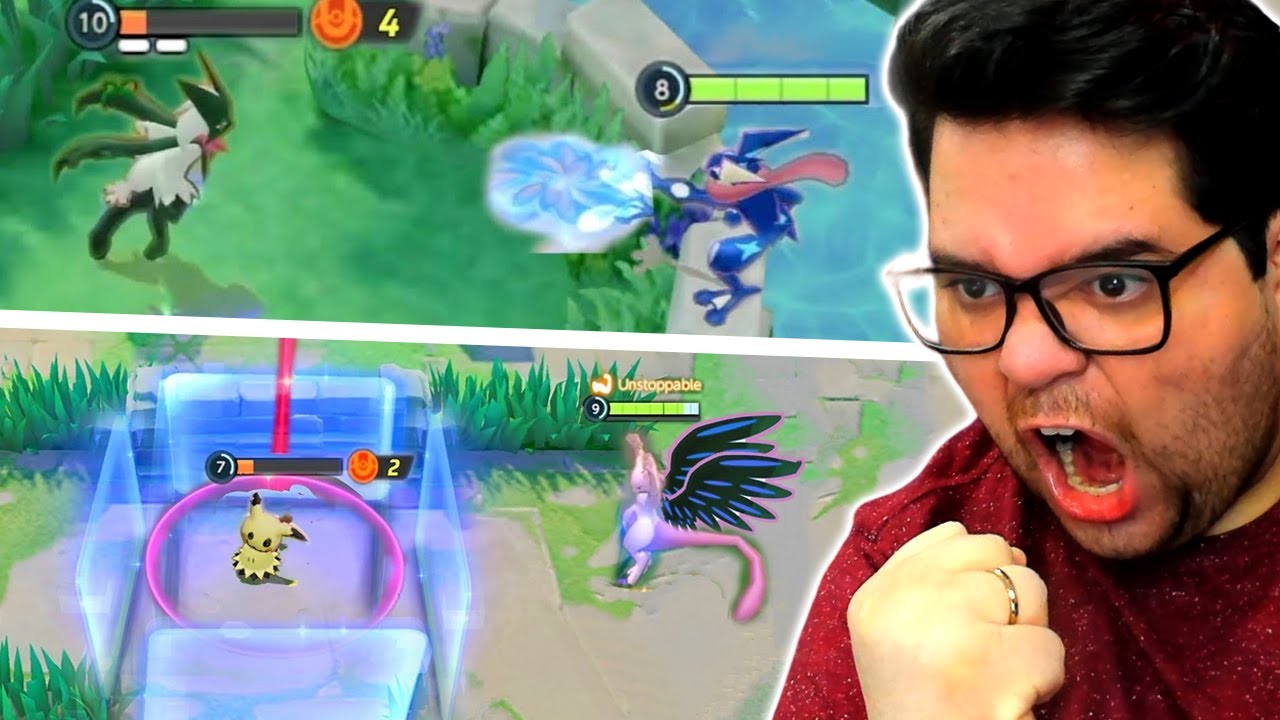*DESAFIO* Gameplay com Todos os Atacantes no Pokémon Unite - PARTE 1