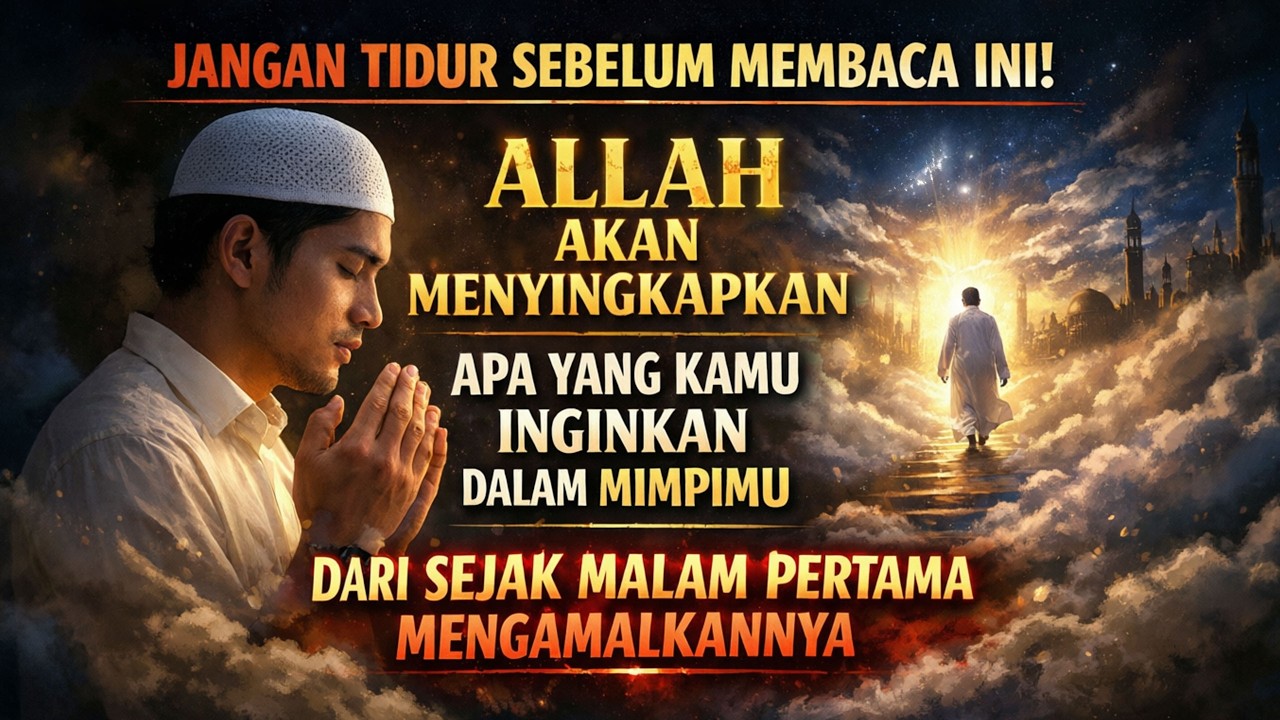 LAKUKAN INI SEBELUM TIDUR DAN LIHAT APA YANG TERJADI