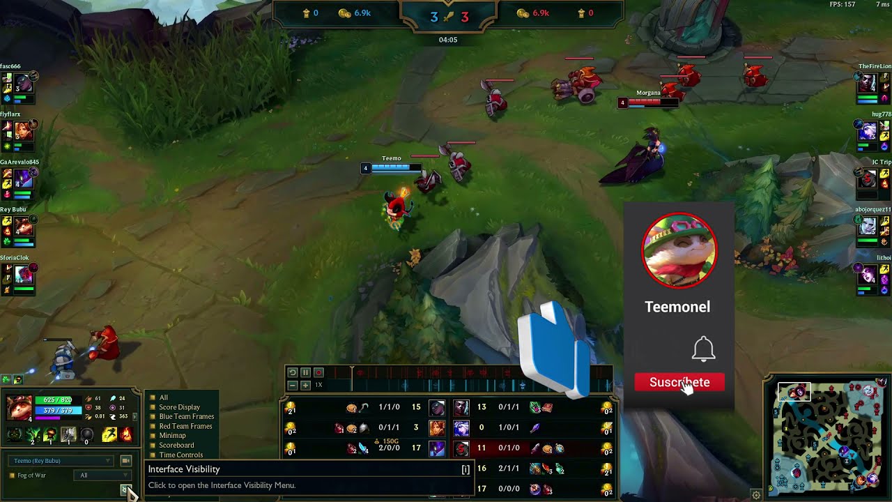 ¡TEEMONEL REACCIONA a un SUB JUGANDO TEEMO!👀 ¿Es ese su VERDADERO NIVEL?🤔