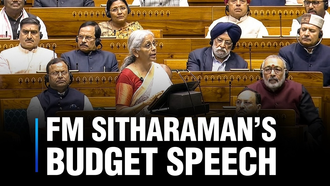 Watch Live: FM Nirmala Sitharaman's Budget 2026 Speech | Union Budget 2026