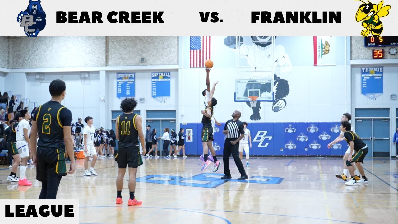 Bear Creek vs. Franklin | League | Full Game | ZV.Productions