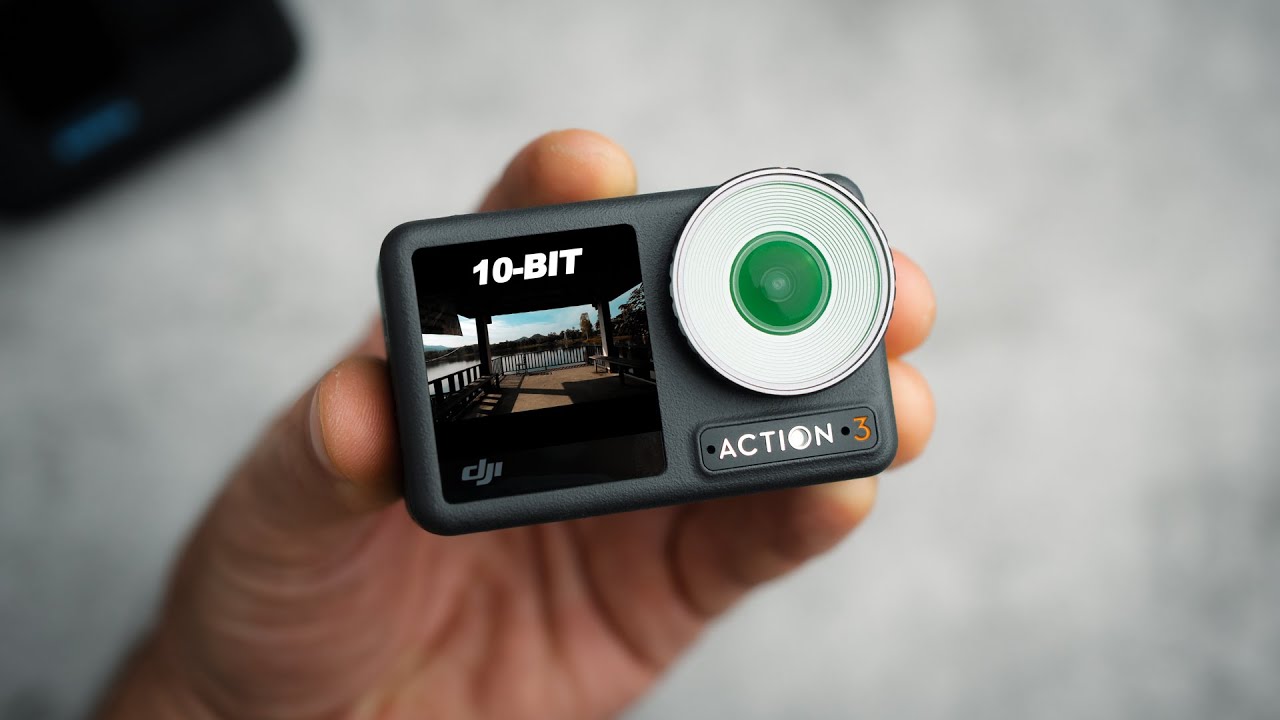 DJI Osmo Action 3: 10-Bit Color Test & Comparison