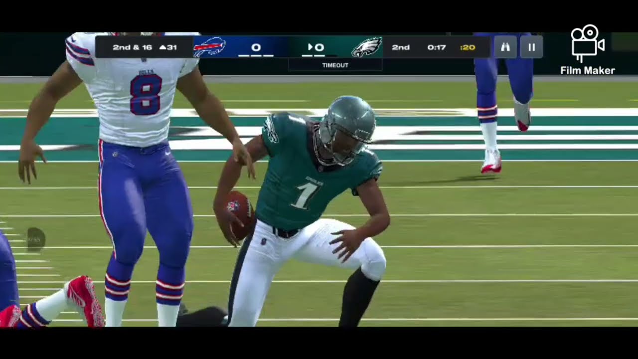 Bills at Eagles madden mobile 26